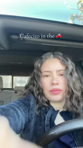 Cafecito ☕️ #coffeeinthecar #probioticcoffee #bellaallnatural #fyp 