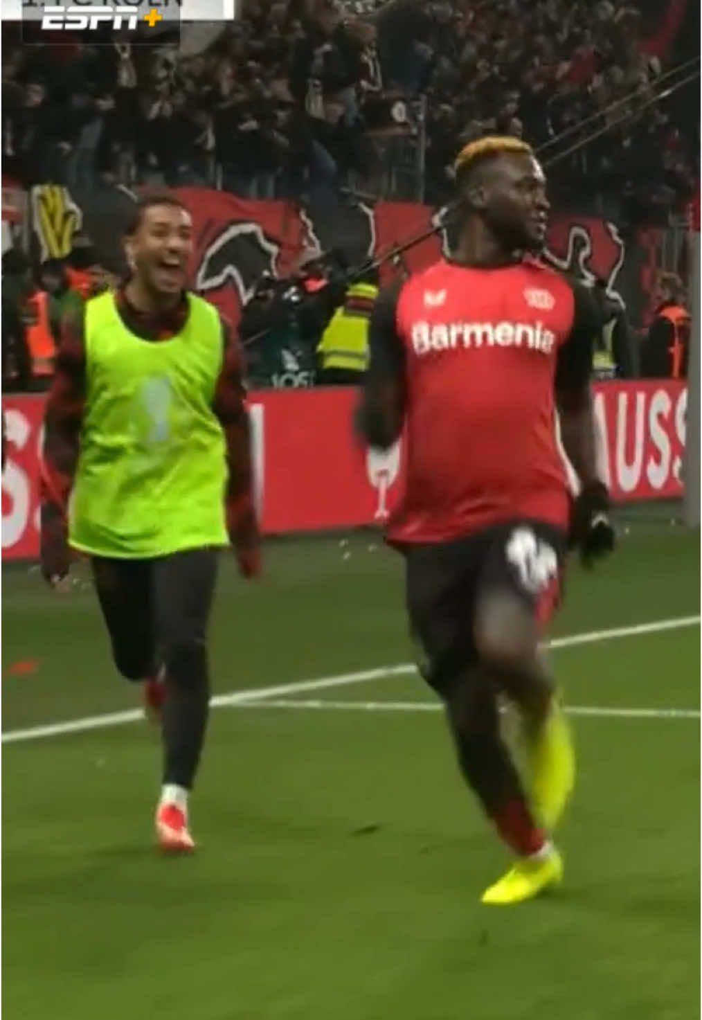 BONIFACE GIVES BAYER LEVERKUSEN THE LEAD IN EXTRA TIME! COMEBACK COMPLETE FOR THE DFB POKAL HOLDERS 🏆 #bayerleverkusen #bundesliga  #boniface #nigeria 