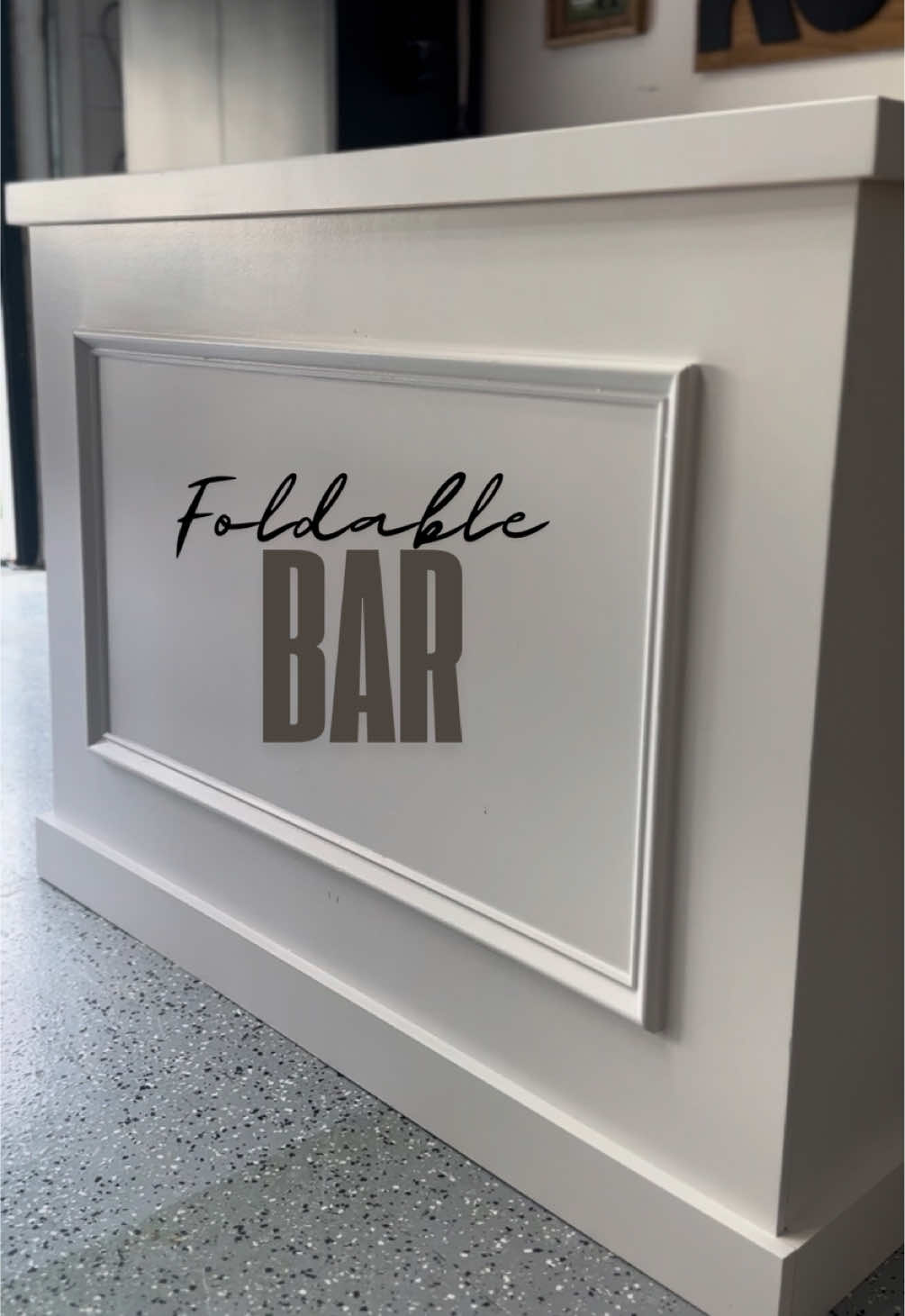 FOLDABLE BAR ready for the next party, catering or private event.  Each bar is custom built, foldable and collapsible for an easy set up and breakdown. Made to fit in most cars for easy transport.  Elevate your next event with our foldable bars, mobile bars and vendor kiosks.  4’Lx 3’H x 20”D Send a DM for additional information.  #mobilebars #foldablebar #collapsiblecart #vendorkiosk #vendorcart #events #parties #weddings #woodworking #maker #yesicanbuildthat 