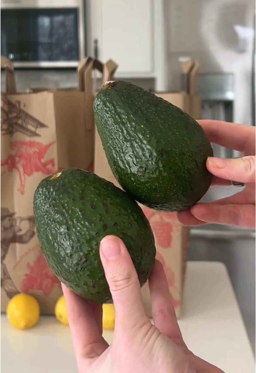 a full grocery haul for the week 🫑