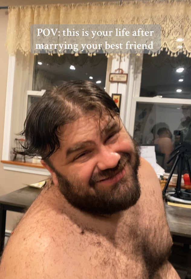 He’s something else 💀🤣 #fyp #marriage #wholesome #couple #laugh #like #goals #iloveyou #mylife #mylove #cute #omg #share #Relationship #art 