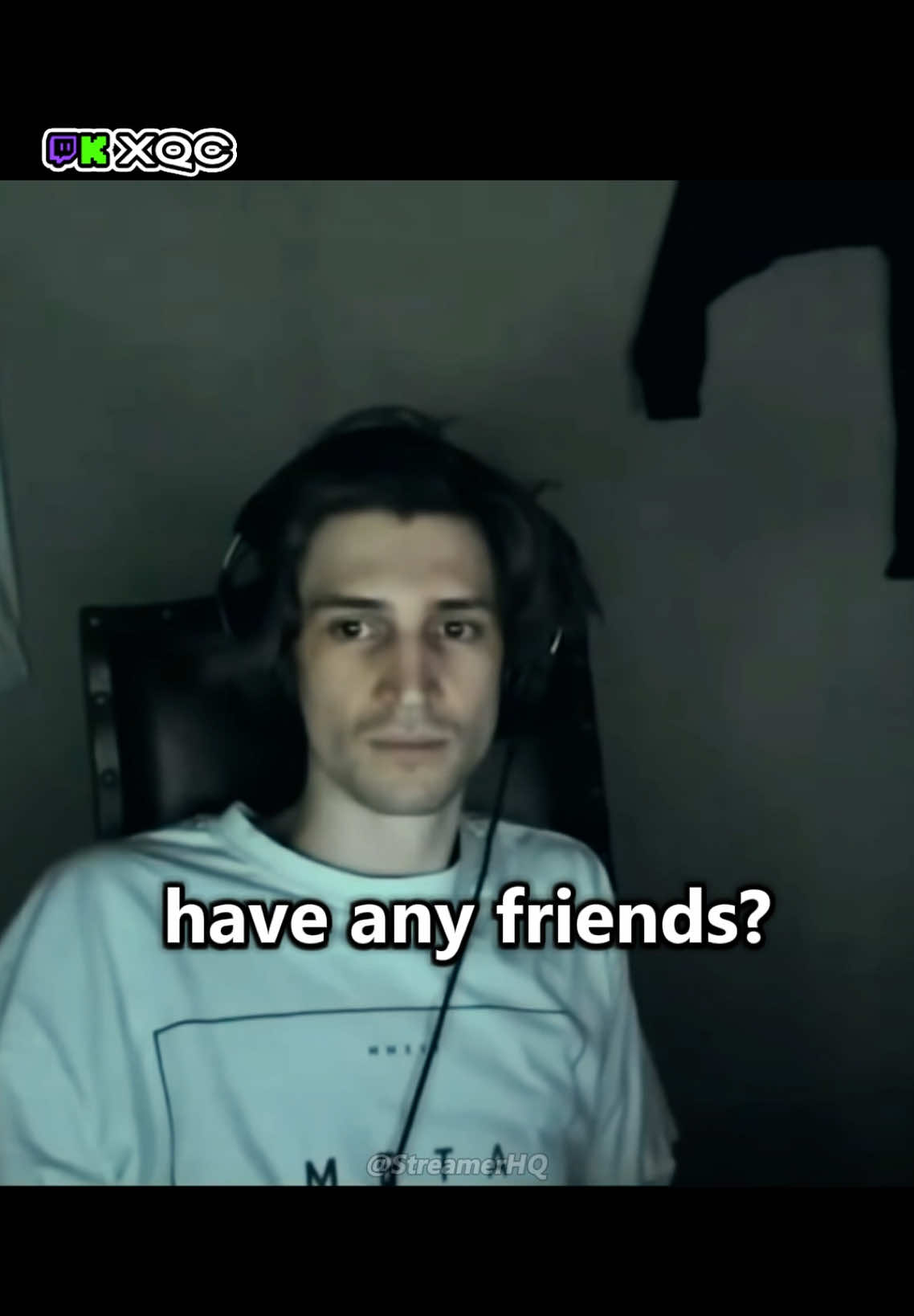 xQc realizes he has no friends…😢#xqc #friends #sadstory #twitchstreamer #fyp 