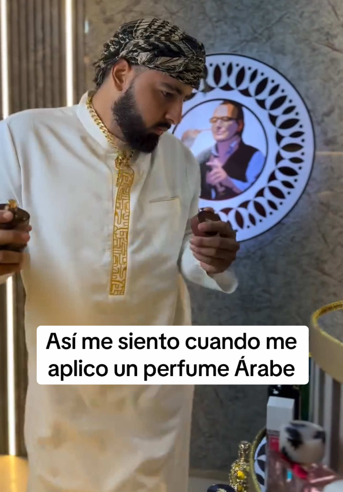 Los que tienen perfumes árabes entenderán #arabe ##perfumesarabes##perfumes##humor##fyp##parati