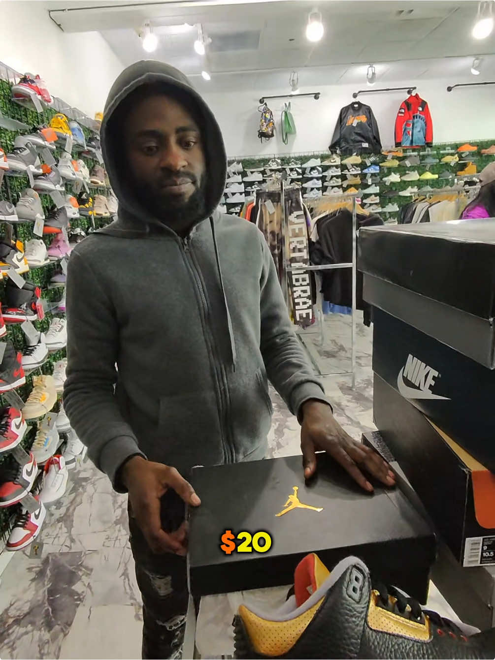 We paid $240 for 5 pairs of shoes! Let us know how we did in the comments! We buy sneakers in store every single day, pull up on us to get cashed out!  #sneakerhead #sneakerbuyout #coinflip #reseller #sneakervaultdmv #fyp #buyselltrade #shoes #sneakers #Meme 