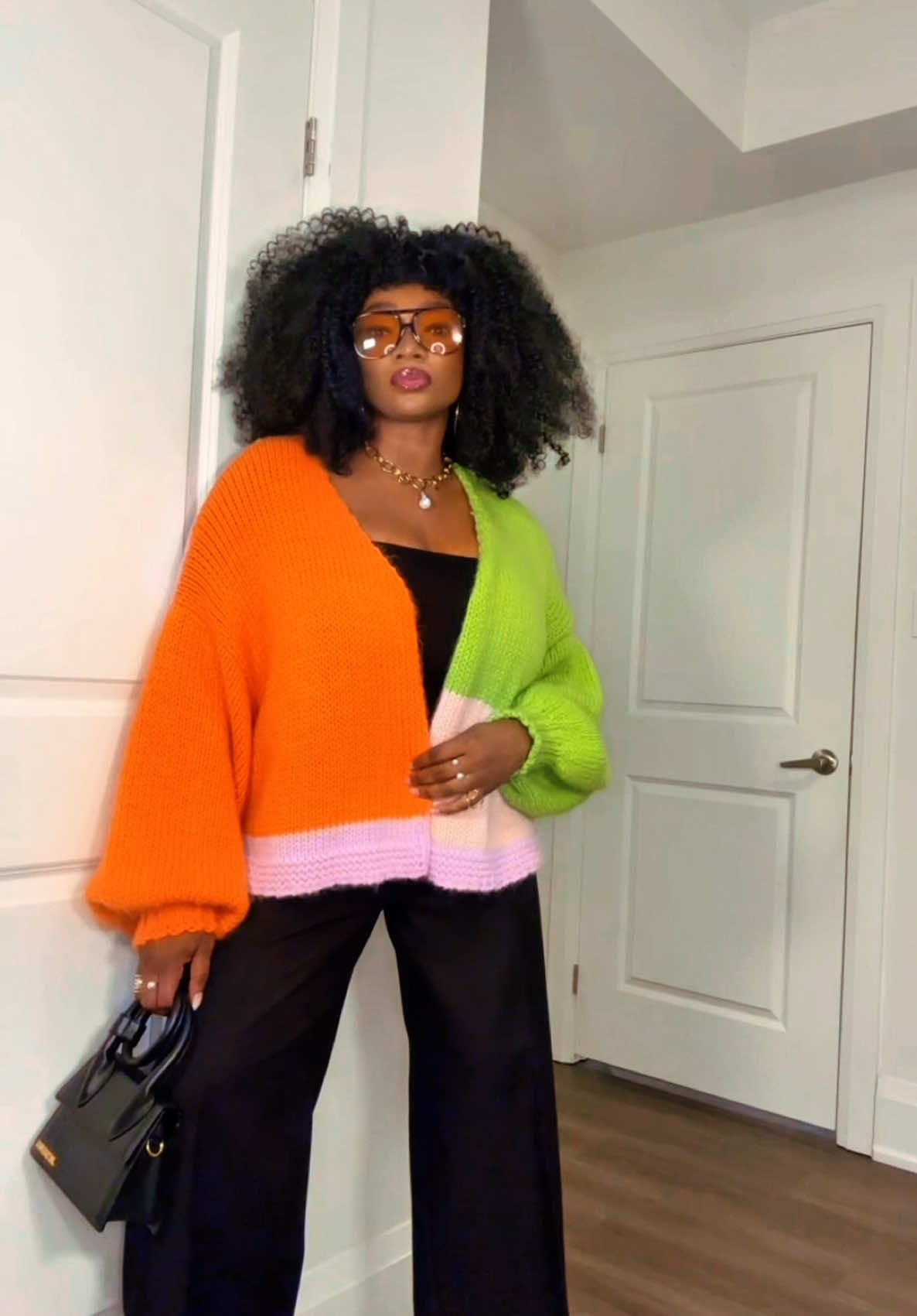 OOTD featuring my super cute sweater from @FashionNova @ZARA @Amazon Fashion #fyp #fypviral #fashiontiktok #OOTD #fashion 