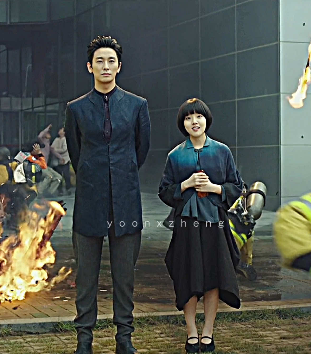 that was a plot twist... #alongwiththegods #alongwiththegodstwoworlds #kdrama #dorama #koreanmovie #jujihoon #chataehyun #kimhyanggi #lightshop #thetraumacodeheroesoncall #explore