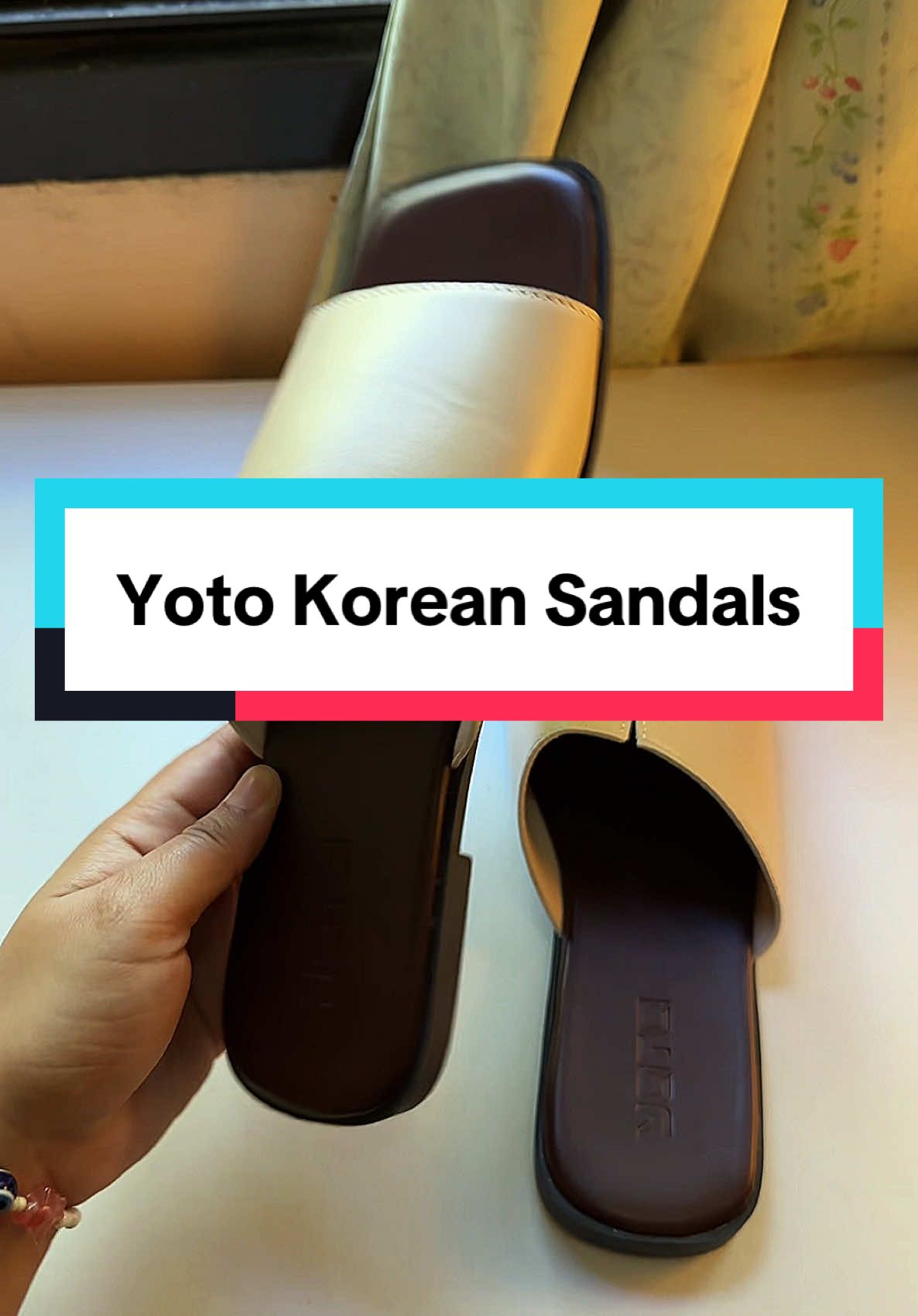 Yoto new korean sandals✨#yoto#flatsandals#aesthetic#koreanflatsandalsforwomen 