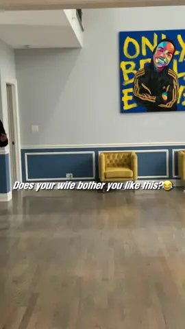Fellas does your wife bother you like this? 😂😂 #BTS #BeforeTheFame #PlatTooMuch #CouplesComedy
