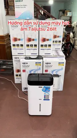 Hướng dẫn sử dụng máy hút ẩm Taijutsu 26lít#xuhuong2025 #máy hút ẩm