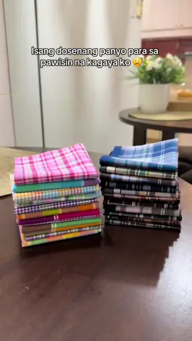 12pcs na panyo para sa pawisin na kagaya ko 😩✨ #handkerchief #panyo #12pcshandkerchief #cotton #handkerchiefforwomen #handkerchiefformen 