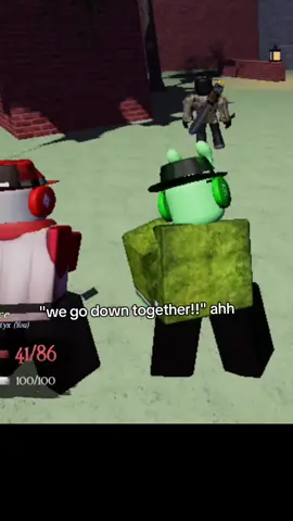 (4 some context) this is a private server, lol, my friend (the Jason) was chasing one of my other friends (Elliot) since he was low and annoying him, me n the other chance tried to shoot Jason but both blew up at the same time ☠️ (we were on call) #forsaken #forsakencore #roblox #chance #gambling #fypage I'm the milestone chance btw! this is my friends recording.