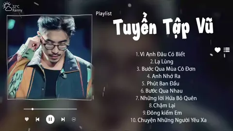 Top 10 Bài Hay Nhất Của Vũ , Những Bản Ballad Nhạc Trẻ Nghe Lại Là  Nghiện cre: Khoảng Lặng  #musictiktok #nhachaymoingay🎧 #xuhuong #qdmusic #fvp #nhạchaymỗingày #viral #lofi #lofichill #buontamtrang #nhacbuon #kenhnhactonghop #nhac60phut #nhaccuavu #vu