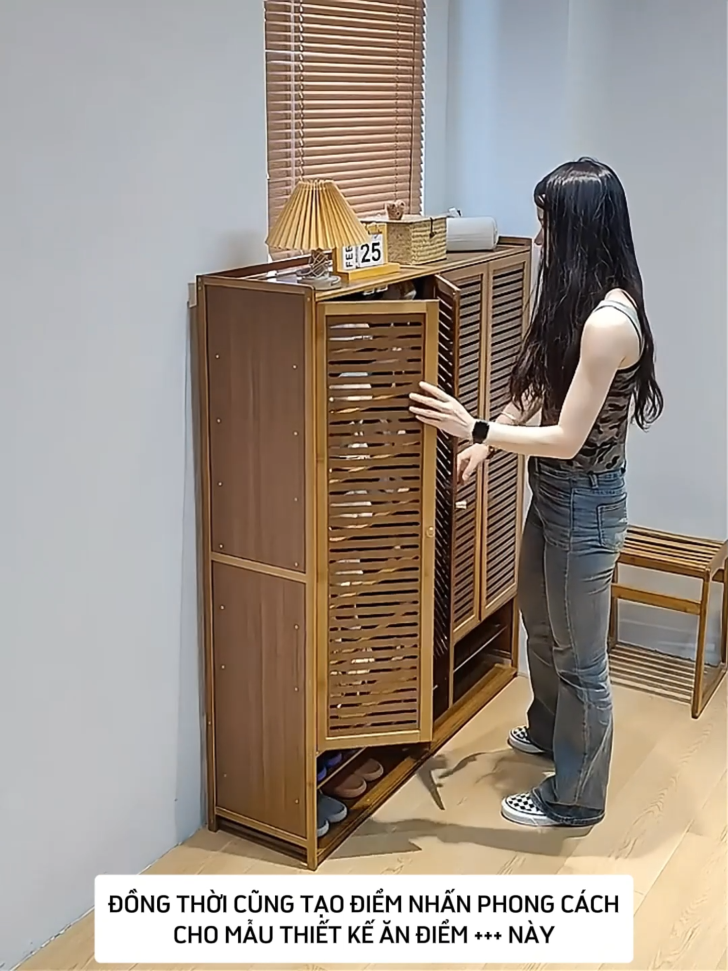 Tiếp seri tủ giày 2025 #tugiay #tugiaydep #tugiaythongminh #kegiay #kegiaydep #noithatgotrebabo #tudanang #tugiay2025 #tugiaygo