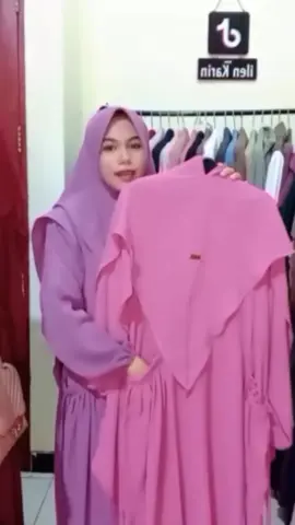 GAMIS SET HIJAB BAHAN CRINGKLE AIRFLOW.. #amira #gamissethijab #gamiskekinian #cantik #elegant #treading #OOTD #fyp #viralvideo 
