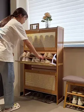 Tủ giày cánh lật xoay - gia đình nhỏ mê tít #tugiay #tugiaydep #tugiaythongminh #kegiay #kegiaydep #tudanang #tugiay2025 #tugiaygo #noithatgotrebabo