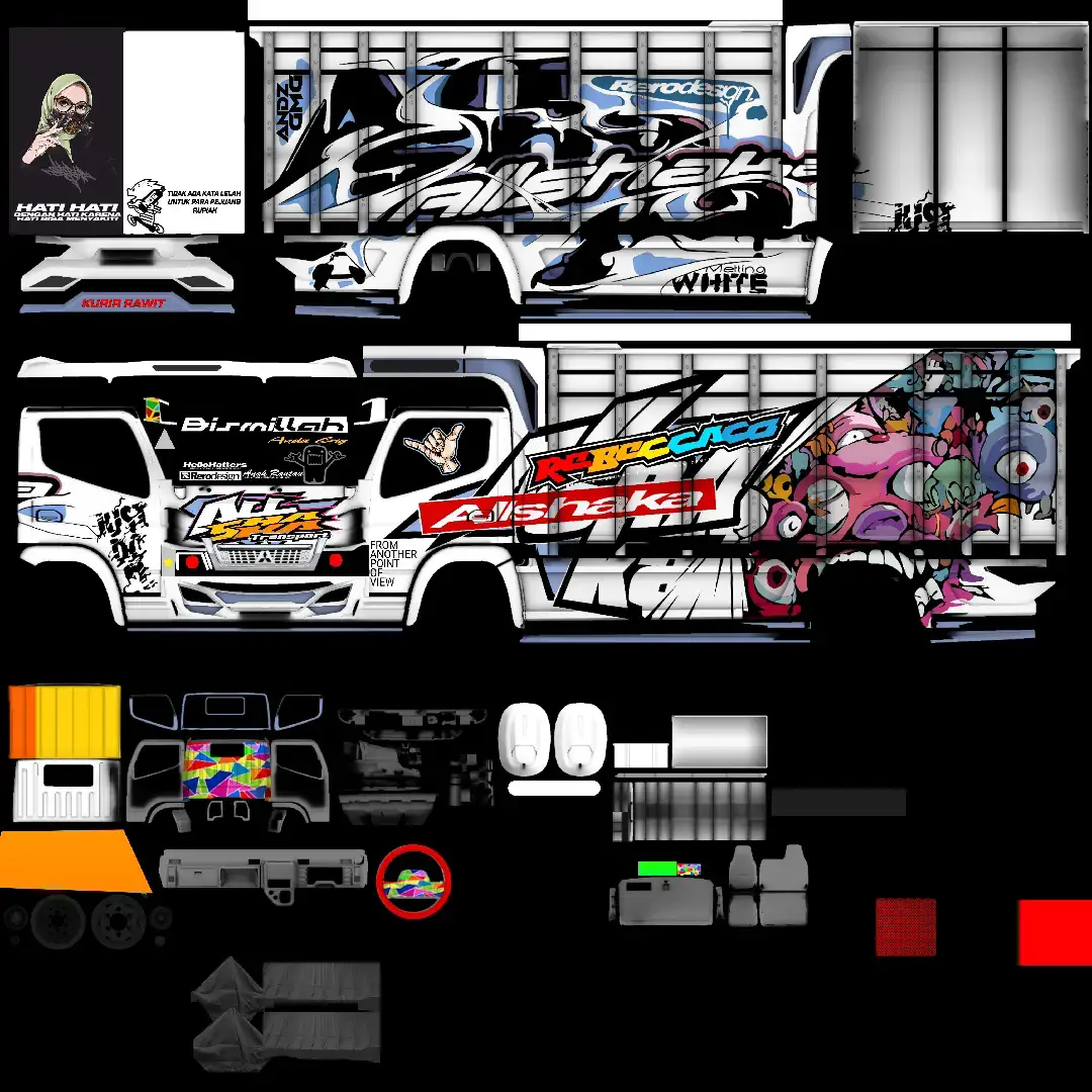 YANG MAU LIVERY TRUK KOMES AMBIL AJA #fyppppppppppppppppppppppp #masukberanda #fypシ゚ #bussimulatorindonesia #maleobussimulatorindonesia #masukberanda 