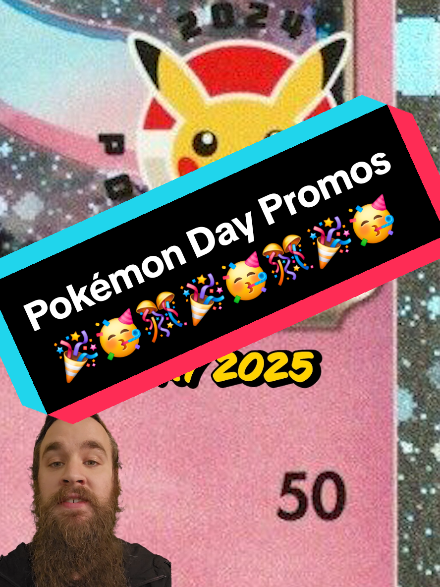 🔥 Get ready, Trainers! Check out these exciting promos for the upcoming Pokémon Day 2025 celebration! 🎉🎊 #pokemon #ptcg  #pokemoncards  #pokemoncard  #tcg  #japanesepokemoncards  #pokemonfan  #pokemoncommunity  #pokemontiktok  #pokemonnews  #pokemontcg  #pokemonscarletviolet  #pikachu  #pikachufever #pokemontcgpocket #tcgpocket 
