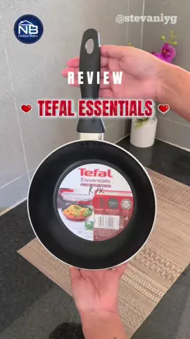 Bebas bahan berbahaya, seperti PFOA dan bergaransi 1 tahun!#wajanantilengket #frypan #frypanantilengket #tefal 