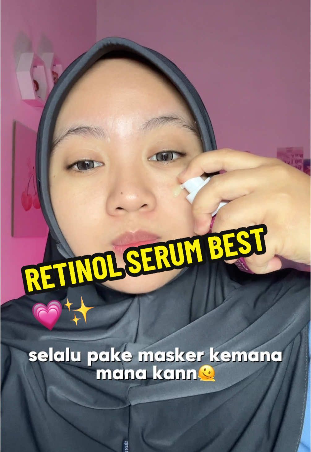 untungnya sempet rutinin pake retinol serum G2G🥹💗 #foryou #reviewjujur 