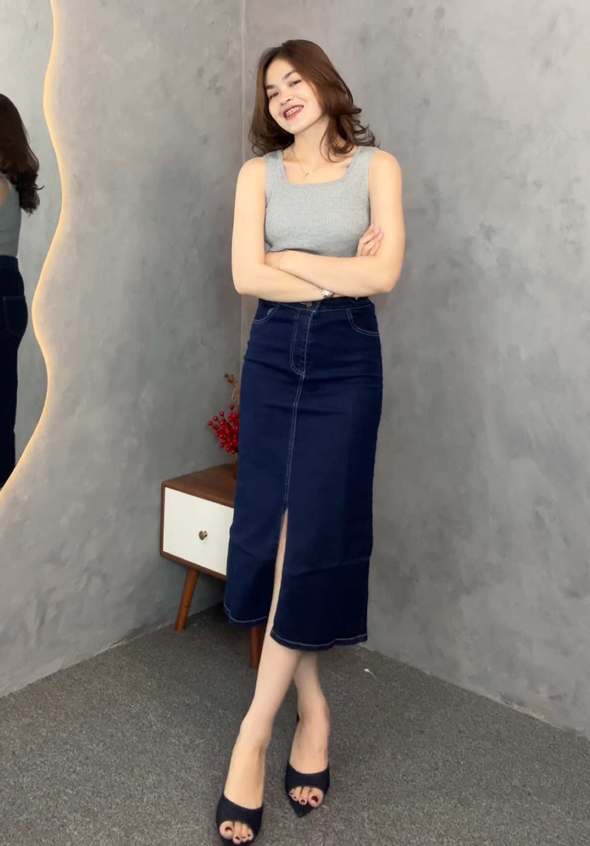 #rekomendasi #rokjeans 