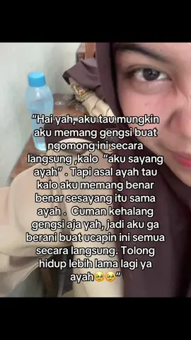 Hidup lebih lama lagi yah ayah 🥹🫰🏻#fypp #fypage #xybca #katakata #galaubrutal #anak #orangtua 