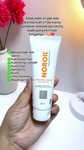 #pelembab #moisturizercream #moisturizerkulitkering #noroid #noroidshootingcream 