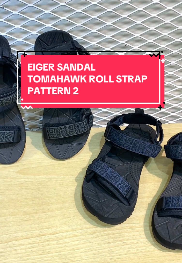 Saat berada di basecamp, kamu tentu membutuhkan alas kaki yang nyaman dan praktis digunakan, sekaligus mampu melindungi kaki saat menapaki medan tanah dan bebatuan. Telah hadir Tomahawk Roll Strap Pattern 2 yang bisa jadi sandal andalanmu saat berkemah. Sandal dari EIGER Mountaineering ini memiliki bantalan kaki yang empuk dan fleksibel, serta outsole dengan cengkeraman yang baik. Telah didukung dengan anatomi arch support sebagai penopang kaki, sandal ini juga dilengkapi tali belakang yang dapat dilepas pasang sesuai selera untuk dijadikan sandal slip-on. 🛍️🛒Link untuk order : https://shop-id.tokopedia.com/view/product/1729512025621039377?region=ID&locale=id-ID #eiger#eigersandal#eigersandaltali#eigeradventure #eigertropicaladventure #eigeroriginal #eigerproduk #eigerpalang #eigerviral #fypシ゚ #eigerindonesia 