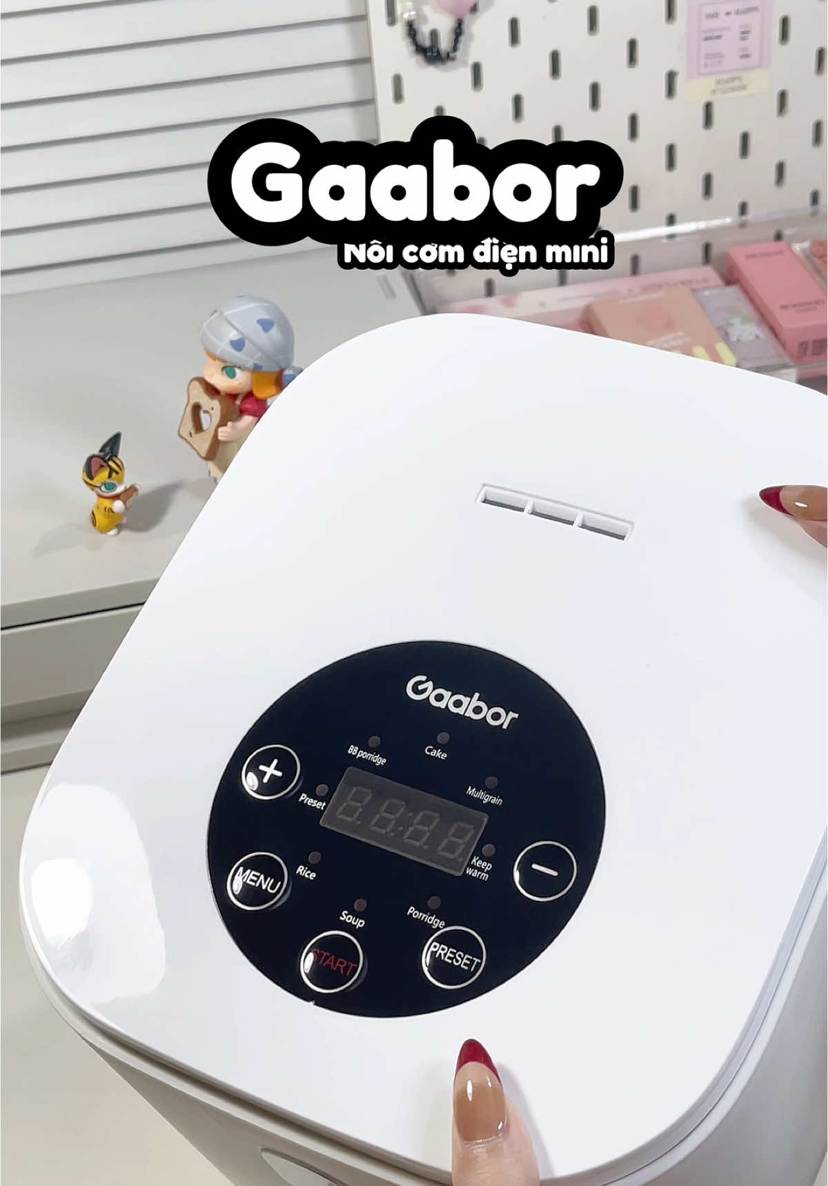 Nồi cơm điện mini Gaabor #xuhuongtiktok #fypシ゚ #foryoupage #unboxing #foryou #noicomdienmini #gaabor 
