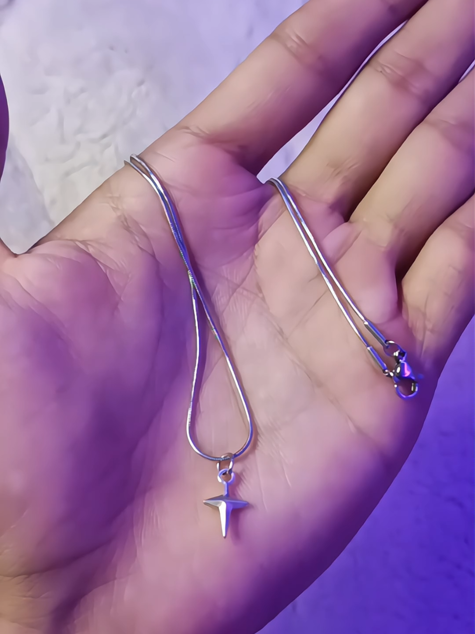 minimalist pendant necklace for men✨ #foryou #fyp #minimalist #necklace #jewelry #accessories #tiktokfinds 