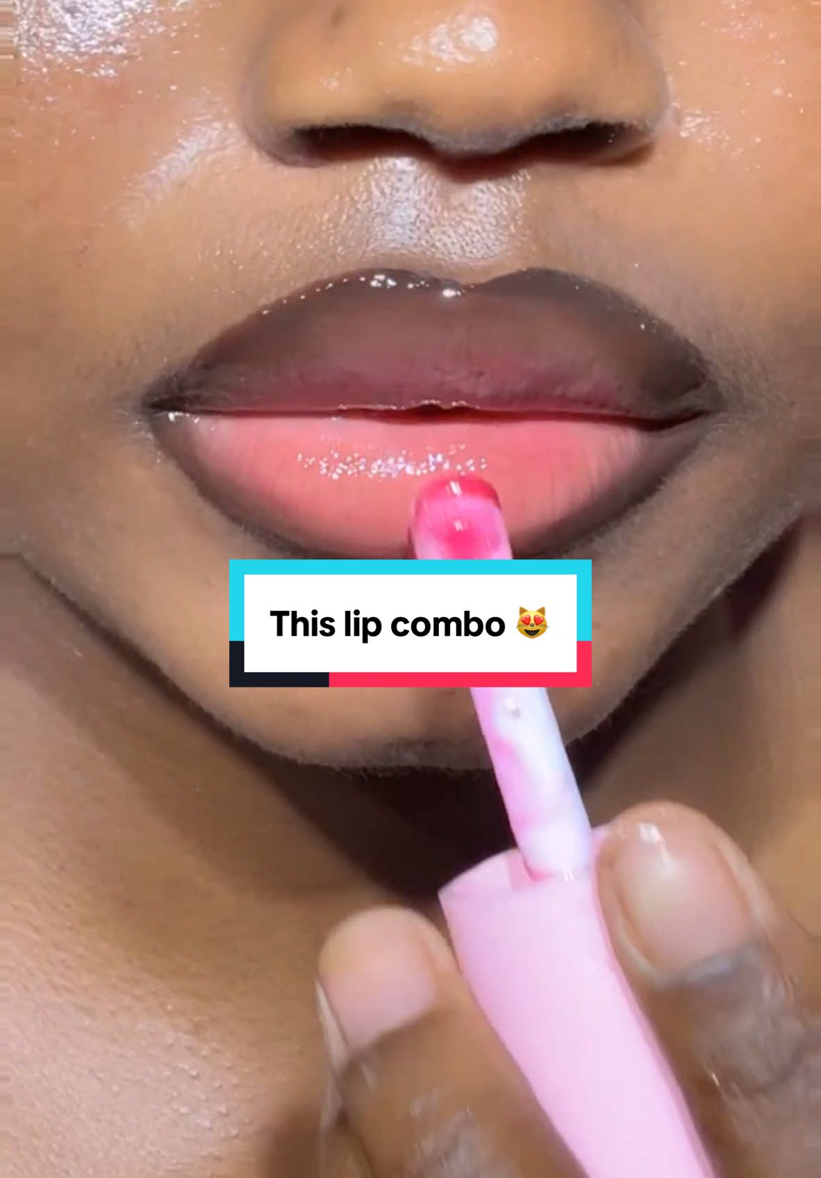 This lip combo 😍😍😻 #phoebesknbeauty #phoebegodson #lipglossvendor #smallbusinessowner #lipcombotutorial #lipglossbusiness 