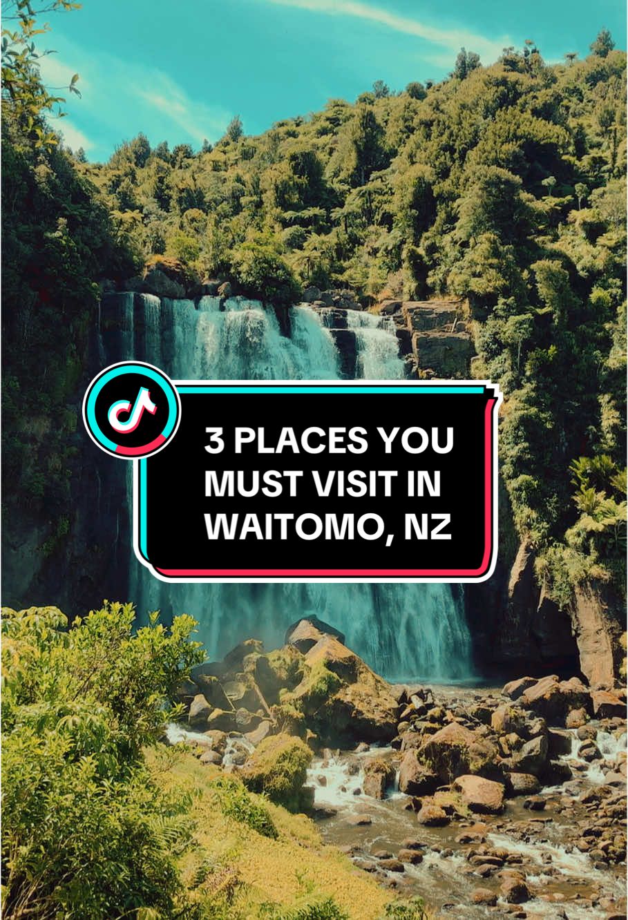 3 places you must visit when in Waitomo. To be honest Waitomo Caves was nice but very overrated. Visit these 3 places to make up for the disappointment 😂 These places are all on the same road! So you must smash them out in one go. Drive - lots of windy roads.  1) Mangapohue Natural Bridge Walk  2) Piripiri Caves  3) Marokopa Falls  #nz #newzealand #taranaki #taranaki_nz #newplymouth #waitomo #waitomocaves #glowworms #nzoutdoors #newzealandtiktok #newzealandnature #auckland #aucklandthingstosee #newzealandwalks #fyp #fypnz #nzreviews #nzpunjabi  #GanadoWithMalkist 