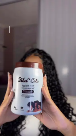 Finalização poderosa com Mel Cola Trihair 🍯✨ Cabelos nutridos, protegidos e cheios de estilo! #HairCare #MelCola #Trihair