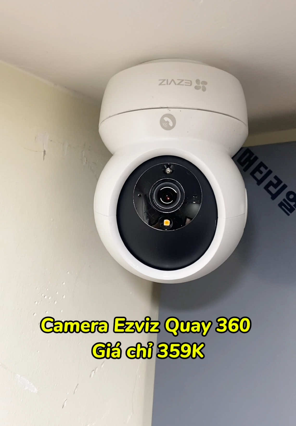 Camera quay 360#camera #cameraquansat #ezvizcamera #xuhuong #trending #tholapcamera #cameradongduong 