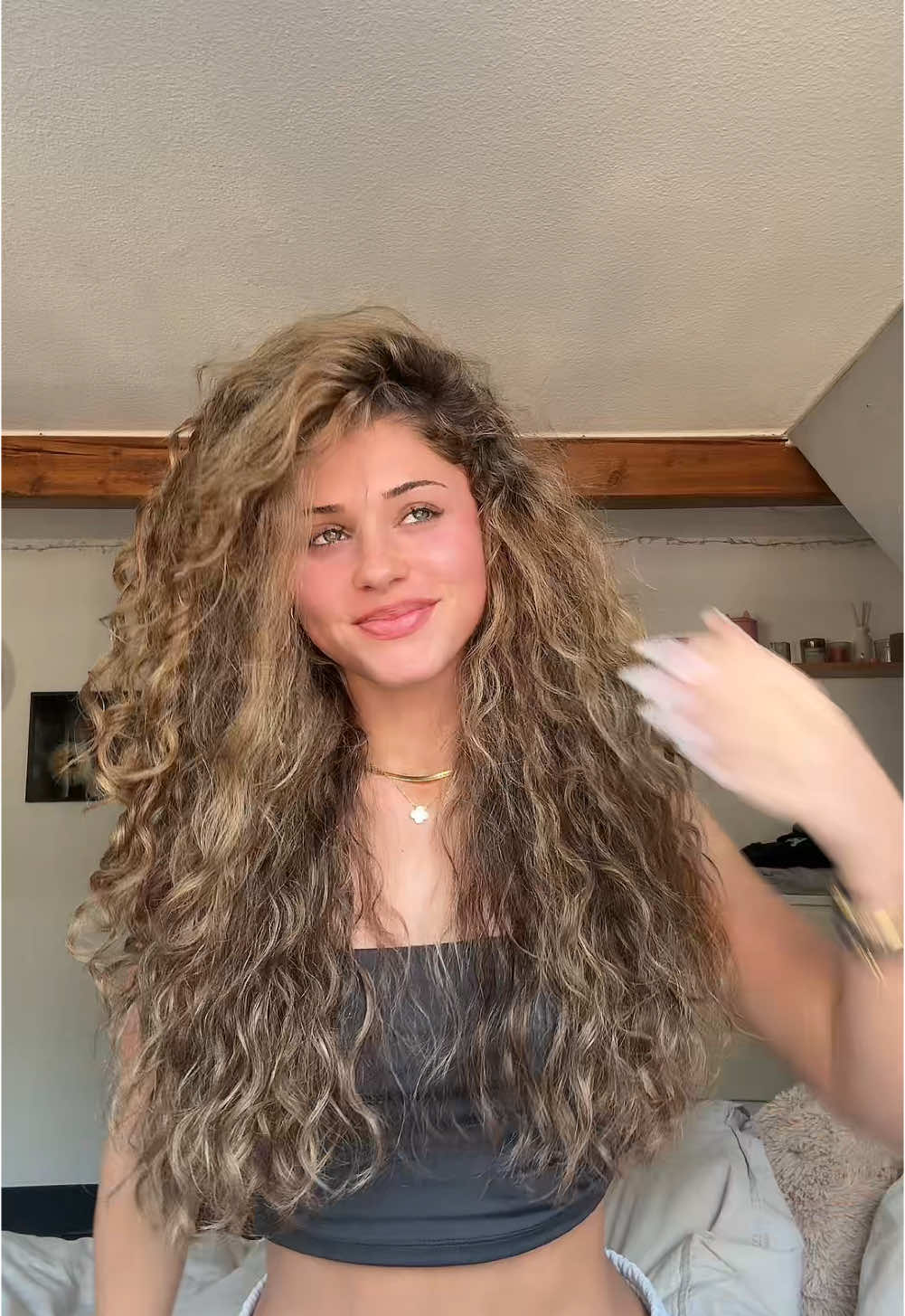 diese eine strähne wollte sich einfach nicht locken