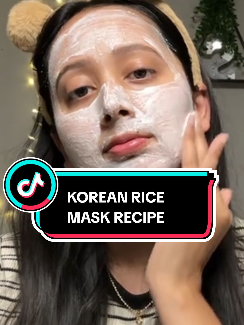 How to make rice mask for glass skin. Korean skincare recipe. #skincare #koreanskincare #ricemask #skinglow #glassskin #antiaging #antiwrinkle #naturalremedy #naturalrecipes 