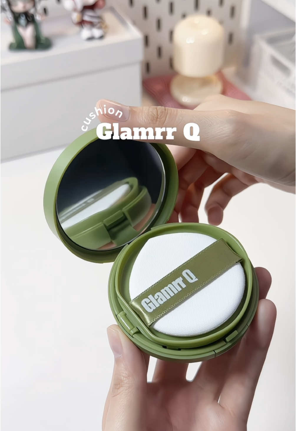 cushion Glamrr Q chân ái cho da dầu mụn 💯 #cushion #glamrrq #makeup #goclamdep #unboxing #viral #xuhuong #fyp 