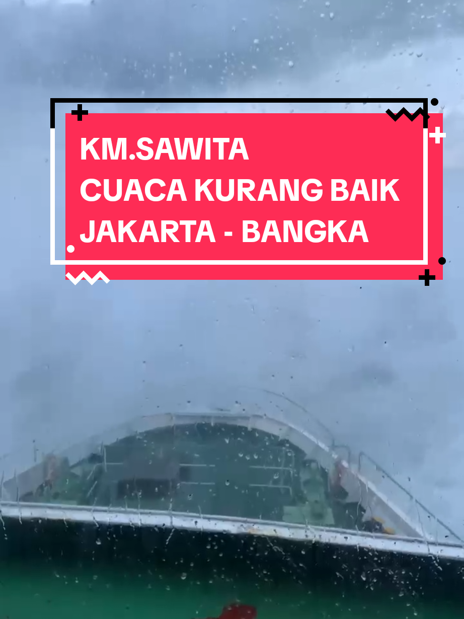 KM. SAWITA dari Tanjung Priok Menuju Pangkal Balam, Cuaca kurang Baik 06-Feb-2025 Semoga selamat sampai tujuan #bangkabelitung  #tanjungpriok  #pangkalbalam  #agenkapal  #kapallaut  #pangkalpinang 