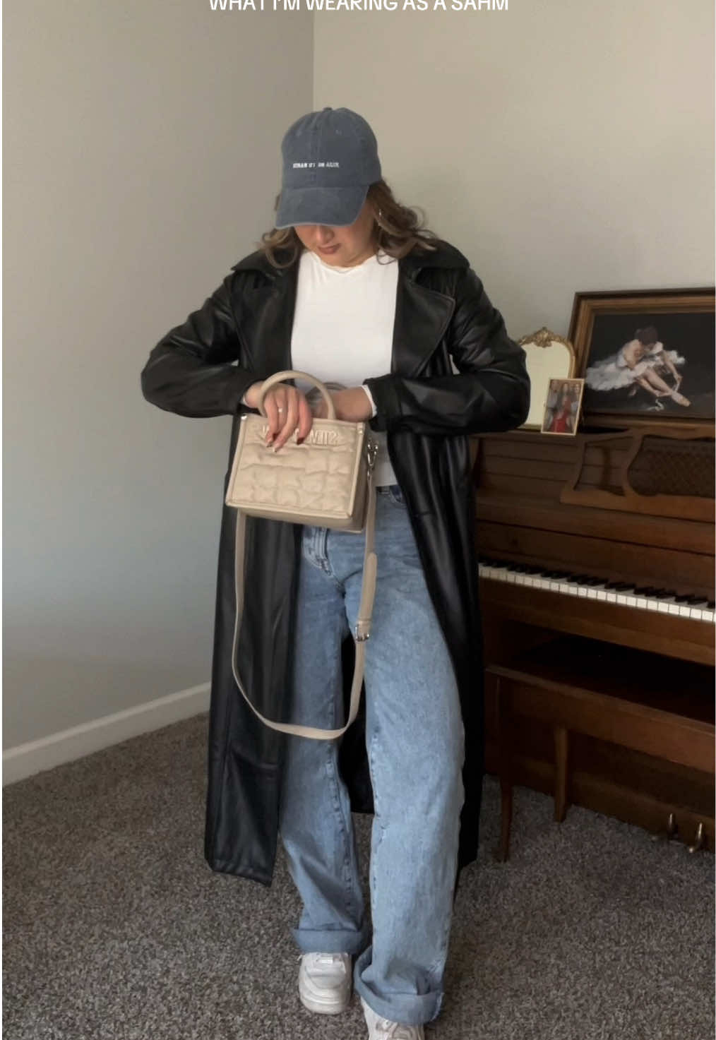 OK, Byeeeeeee ✌🏼🦋 #momstyleinspo #momfashion #streetstyleinspo #realisticfashion #casualoutfitideas #winteroutfitinspo #dailyfashioninspo #elevatedcasual @Hija De Tu Madre @Meshki @stevemadden 