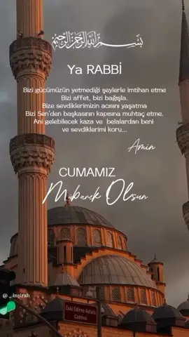 #amin #cumadusı#hayırlıcumalar #inşirah 