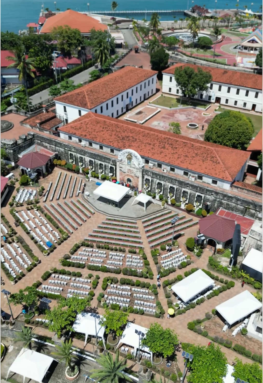 Iconic place in Zamboanga City #fortpilarshrine #zamboangacity  #byaherongtiktokers 