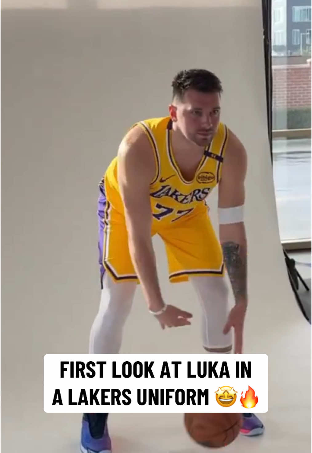 Luka is back 🔥  (Via @NBA)  #NBA #nbabasketball #basketball 
