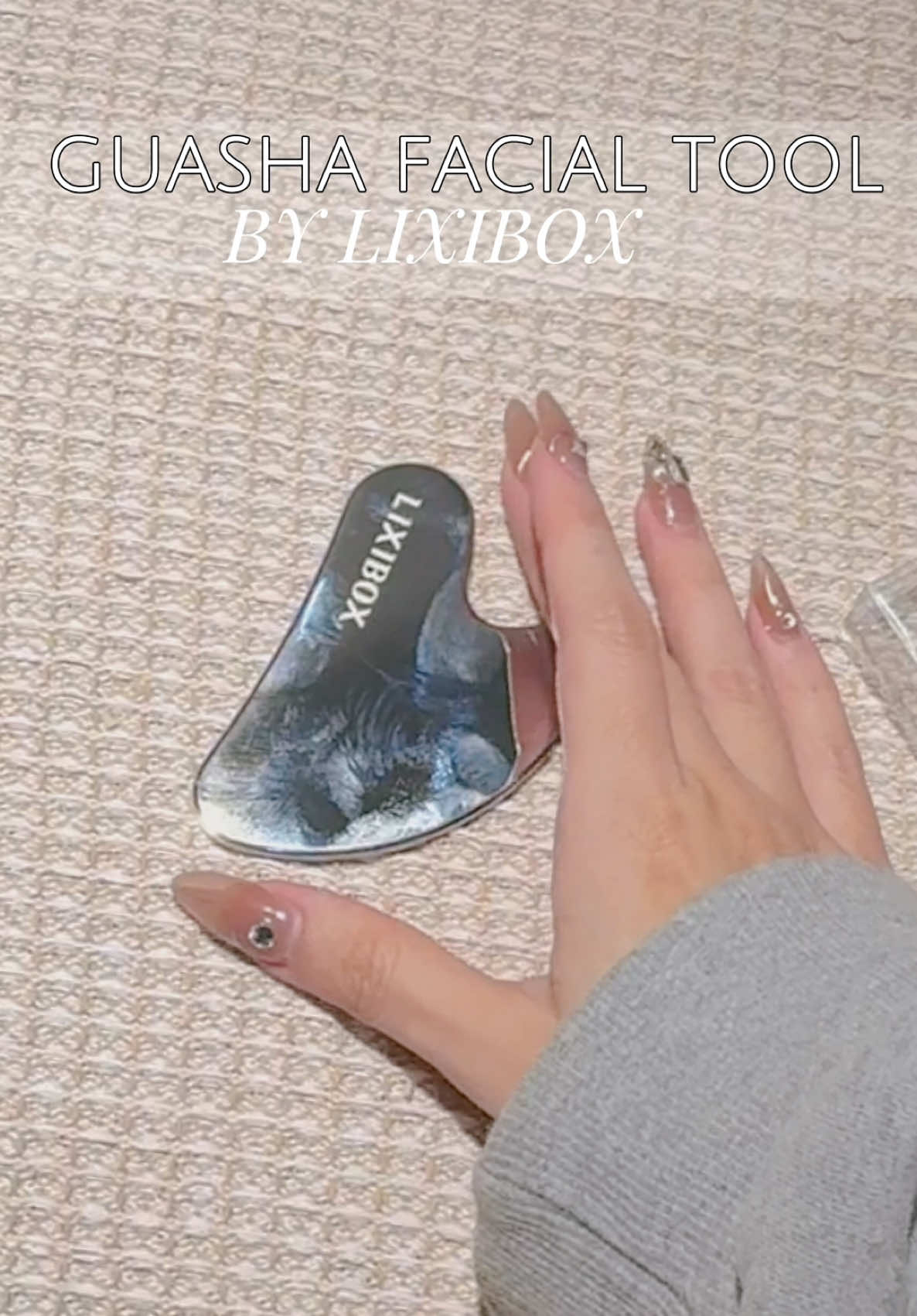 Guasha không vỡ từ Lixibox #review #unboxing #xh #lixibox #guasha #guashafacial #facialmassage 