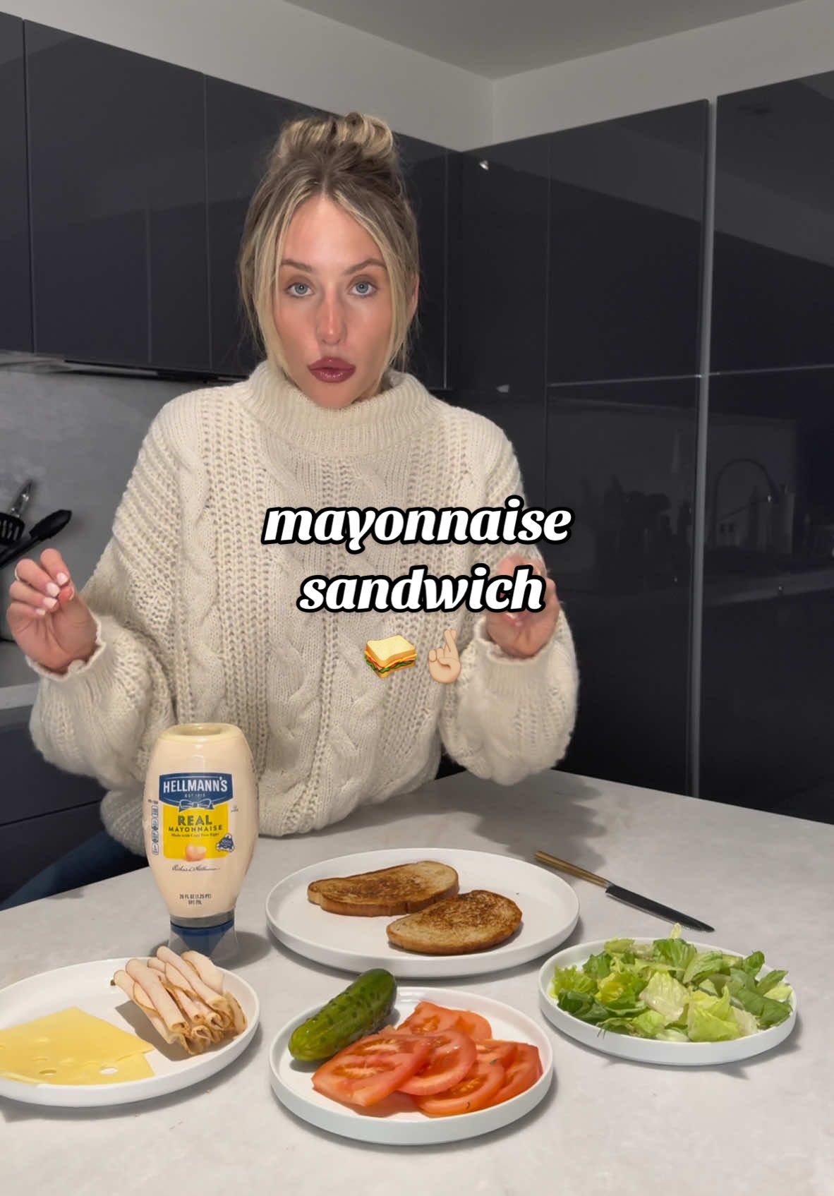 I understand her reaction now.. Be sure to check out When Sally Met Hellmann's during the Big Game and grab yourself some @Hellmann’s Mayonnaise to recreate the sandwich for yourself!  #HellmannsPartner #WhenSallyMetHellmanns #WhatShesHaving 