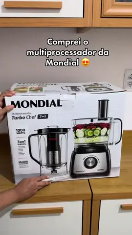 Eu tenho um multiprocessador viuuuu 😂😍 #foryo #viral_video #fyp #compras #casado #erameusonho🥺 #mondial #multiprocessador 