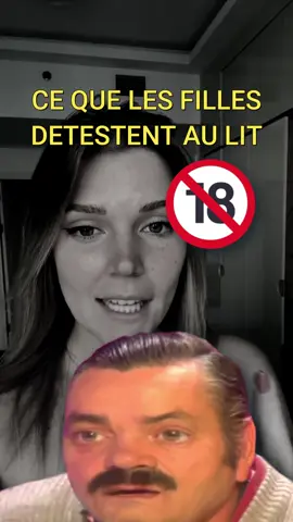 CE QUE LES FILLES DETESTEN?T AU LIT (HUMOUR) #risitas #issou #fille #amour #mec #lit