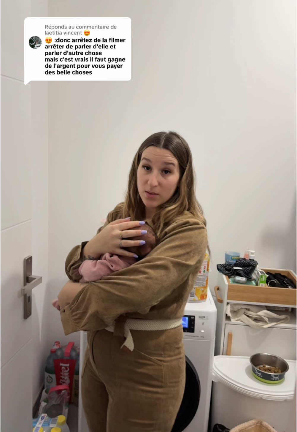 Réponse à @laetitia vincent 😍 Merci 🙏🏼 @Seulement.Laure #laure #amour #bebe #couple 