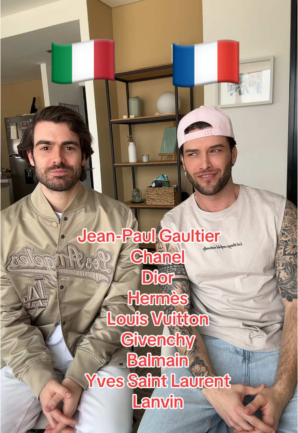 Do you say them correctly?👀🤪 #french #brand #italian #culture 