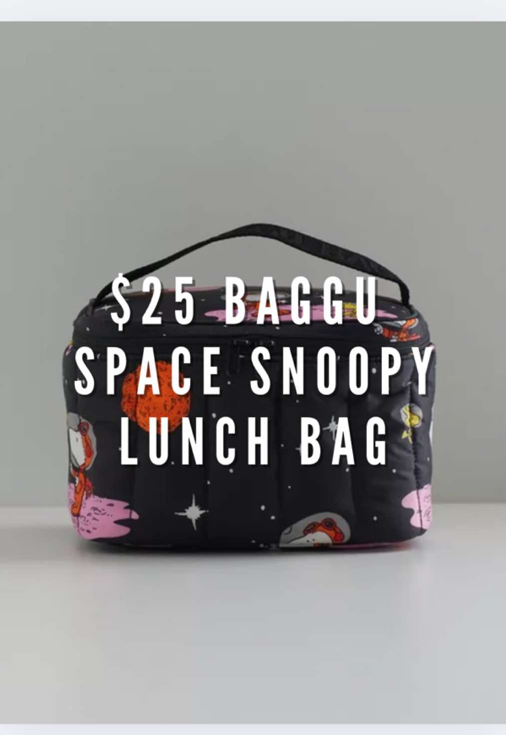 EDIT: i’m so sorry it’s gone 😭😭 i can’t post fast enough on tiktok but i promise im faster on IG (bikinibottomfrycook) #baggu #baggusnoopy #baggupeanuts 
