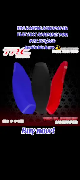 TRC RACING SANDPAPER FLAT SEAT ASSEMBLY FOR PCX 150/160 #flat #seat #pcx #motorcycle #everyone #highlight #followers #nonfollowers #foryou #fypシ゚ #tiktok #availablenow #buynow 
