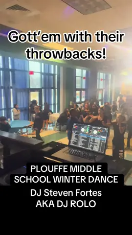 Teacher and Dj #dj #dance #schooldance #party #plouffemiddleschool #fun #throwback #brockton #fyp #foryoupage #djrolo #djstevenfortes 